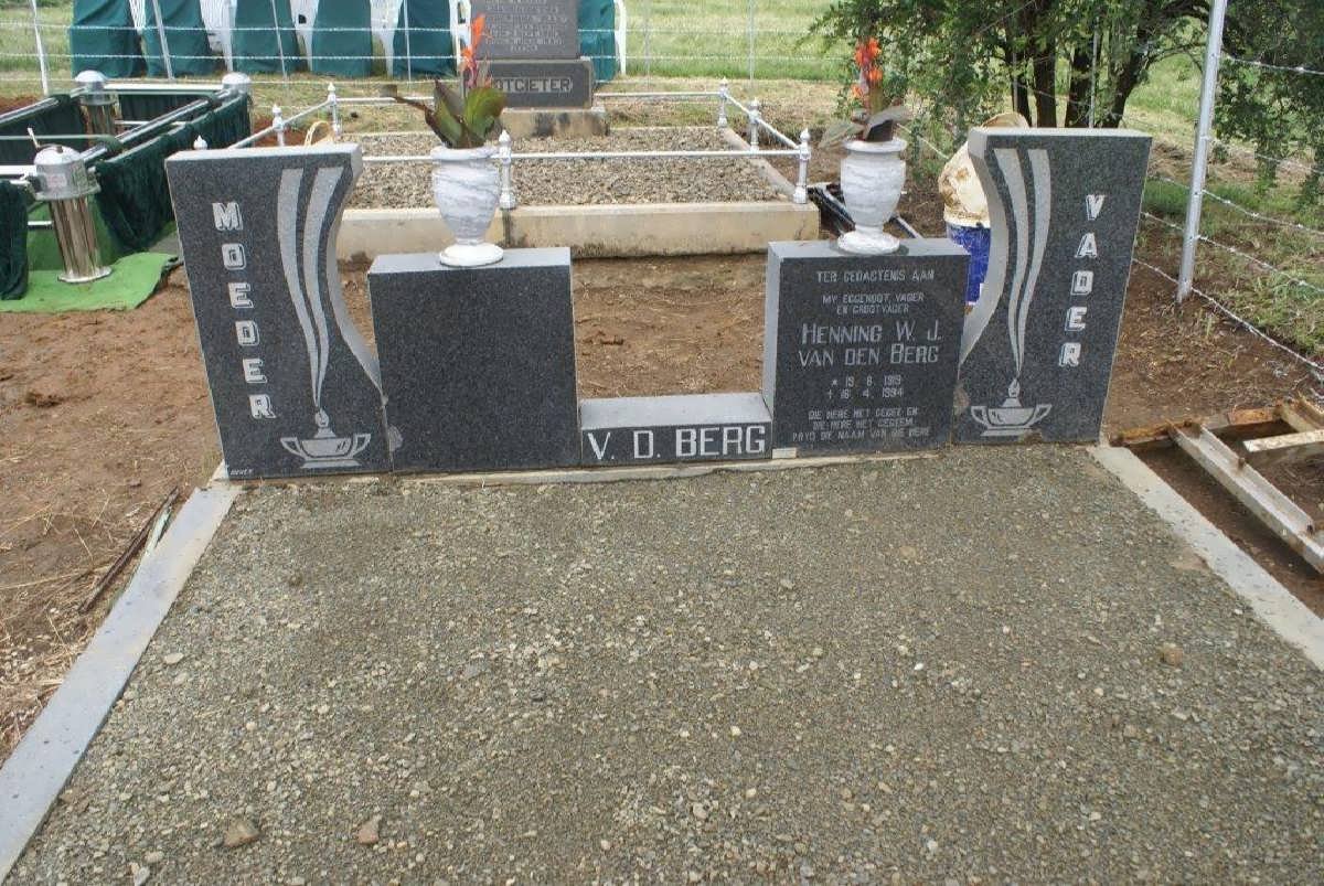 BERG Henning W.J., v.d. 1919-1994