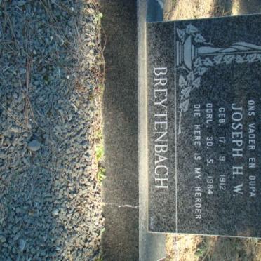 BREYTENBACH Joseph H.W. 1912-1984