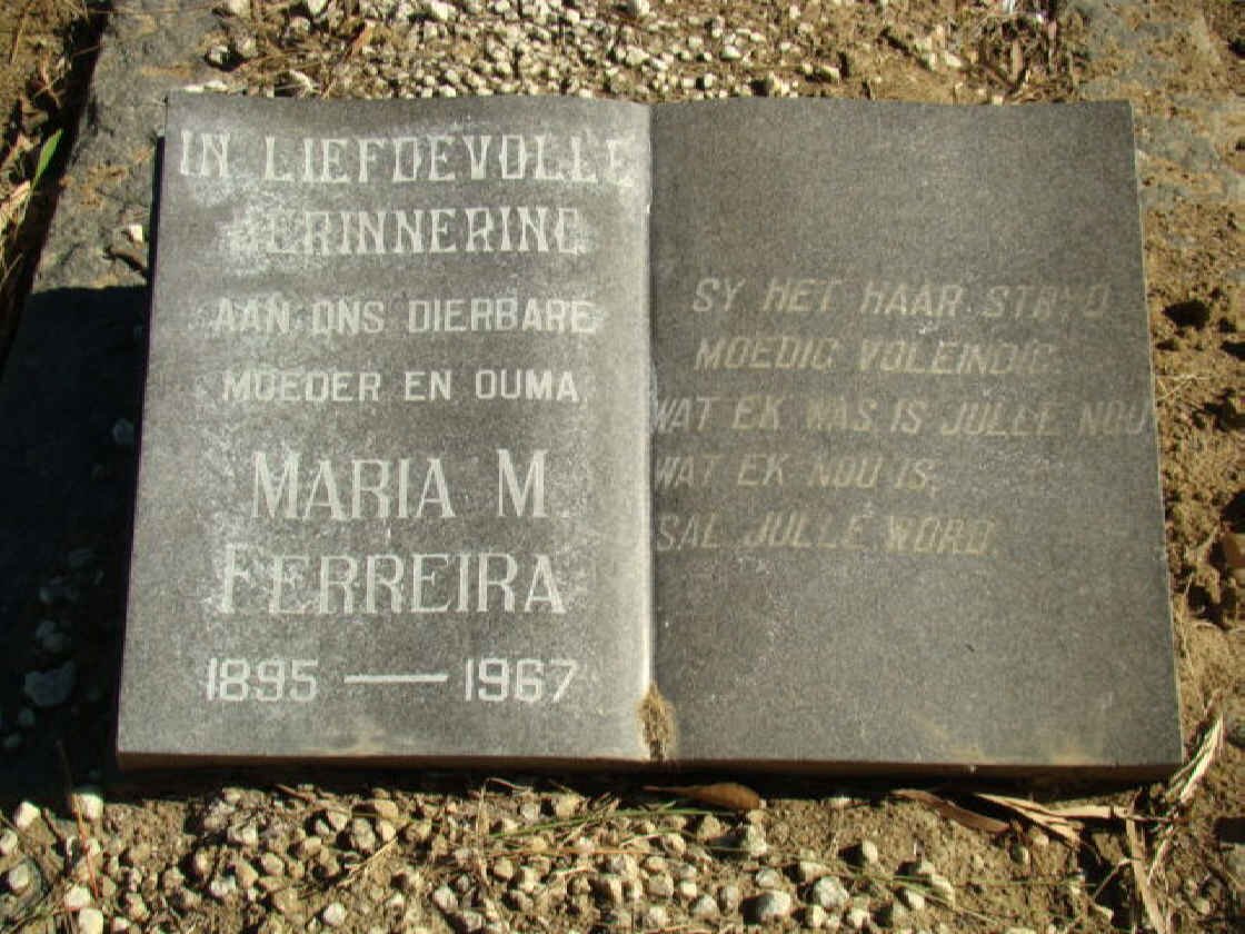 FERREIRA Maria M. 1895-1967