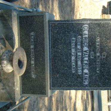 KING Clarice Valerie -1955