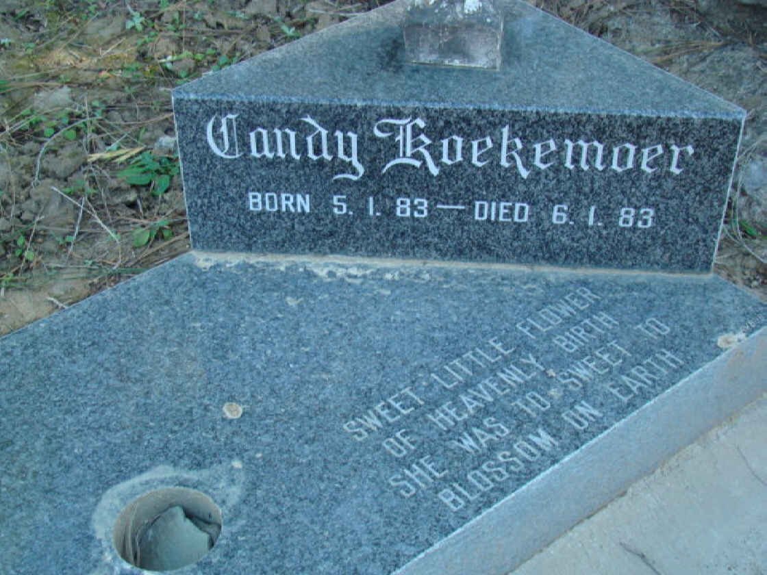 KOEKEMOER Candy 1983-1983