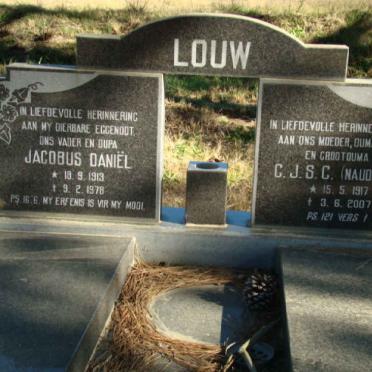 LOUW Jacobus Daniël 1913-1978 &amp; C.J.S.C. NAUDÉ 1917-2007