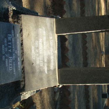 REED Norman -1956 &amp; Betty -1985