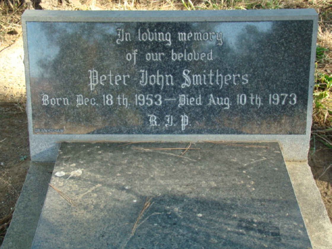SMITHERS Peter John 1953-1973