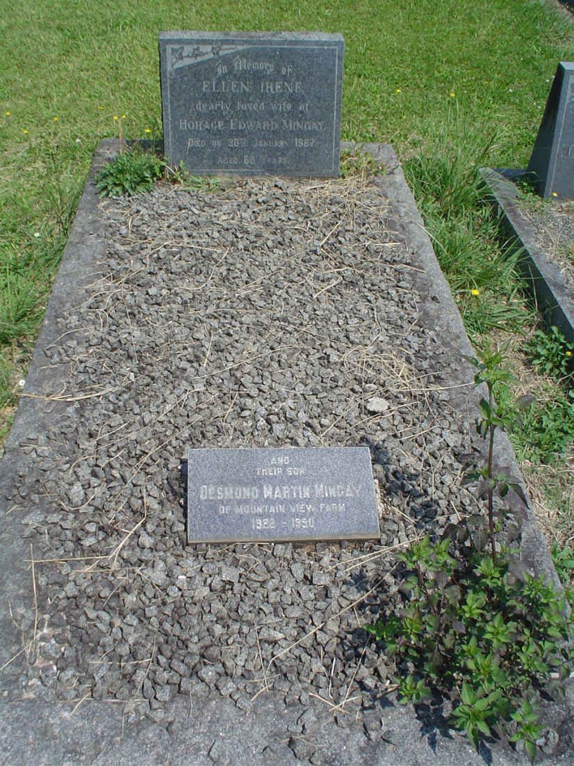 MINGAY Ellen Irene -1967 :: MINGAY Desmond Martin 192?-19?0