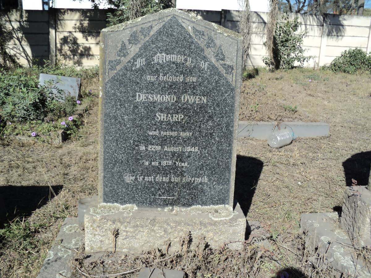 SHARP Desmond Owen -1948