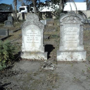 FREESE Wilhelm Heinrich 1865-1928 &amp; Maria Lisetta 1866-1934