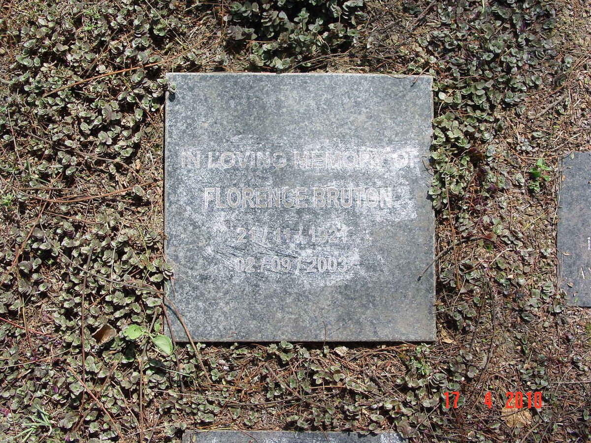 BRUTON Florence 1921-2003