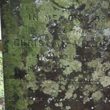 VILJOEN Christian Willem -1917