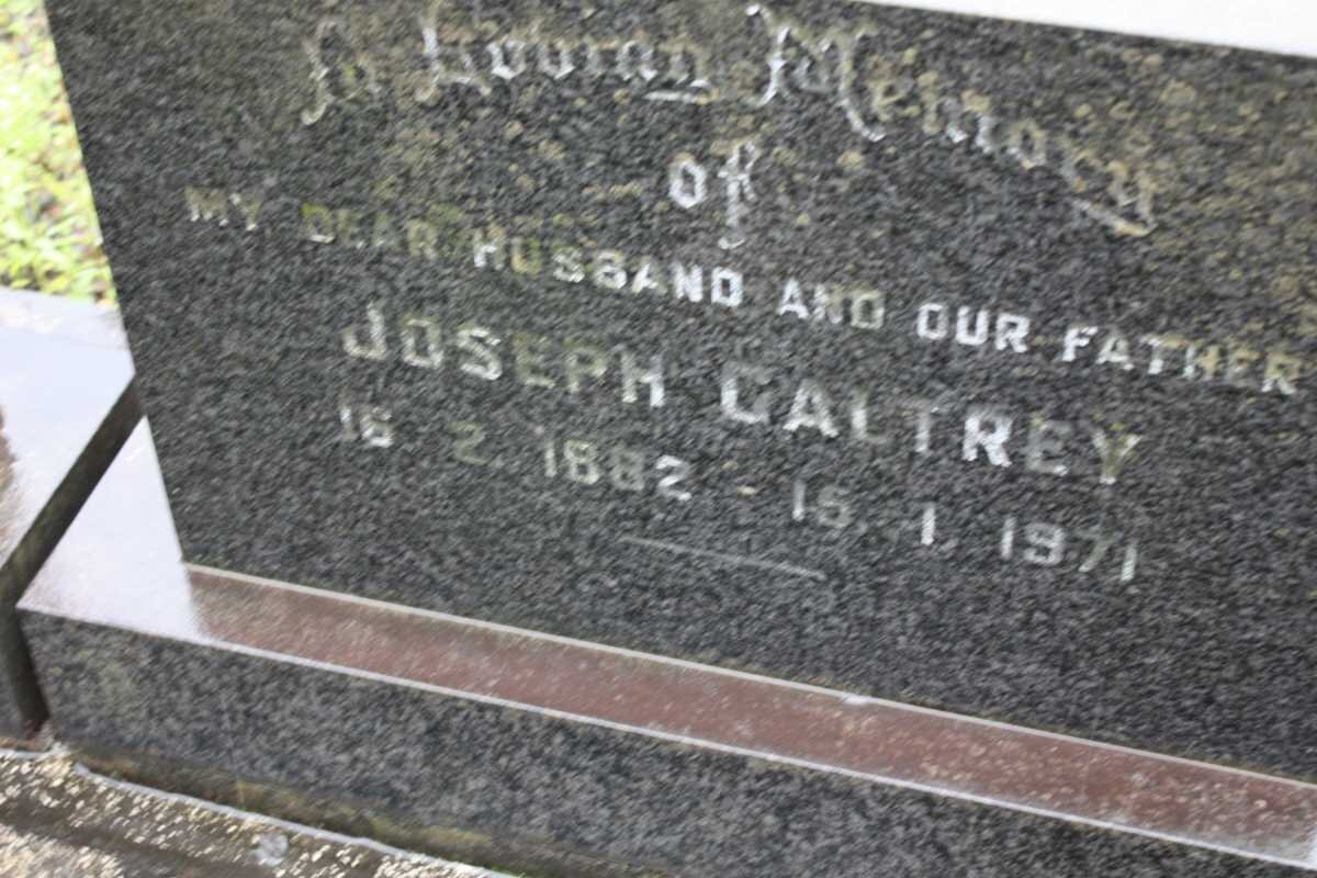 GALTREY Joseph 1882-1971