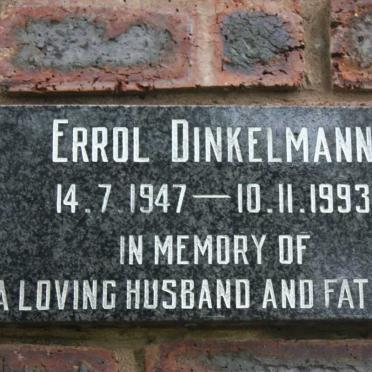 DINKELMANN Errol 1947-1993