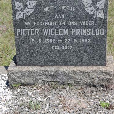PRINSLOO Pieter Willem 1895-1963