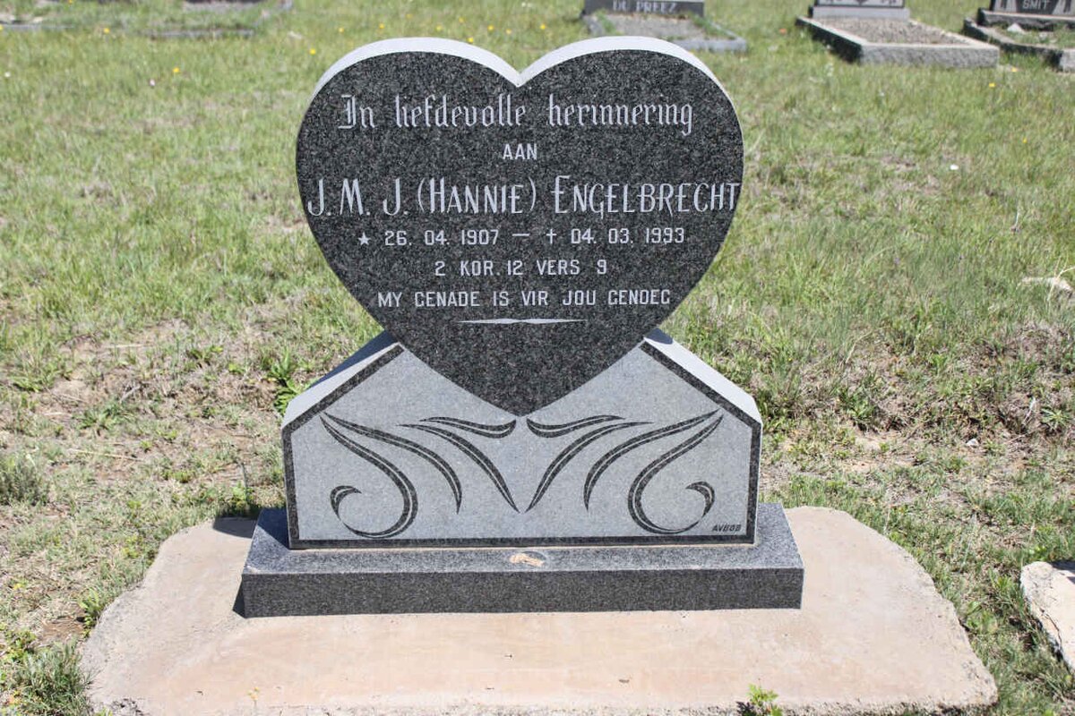 ENGELBRECHT J.M.J.  1907-1993