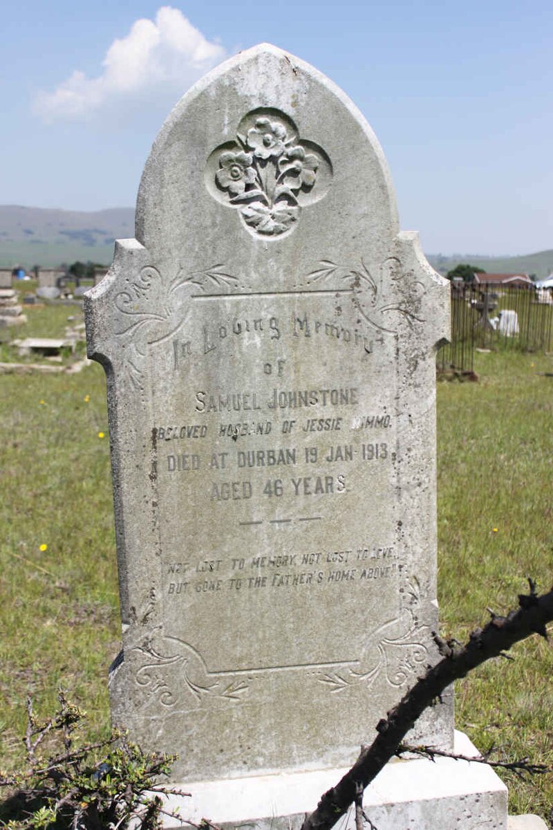 JOHNSTONE Samuel -1913