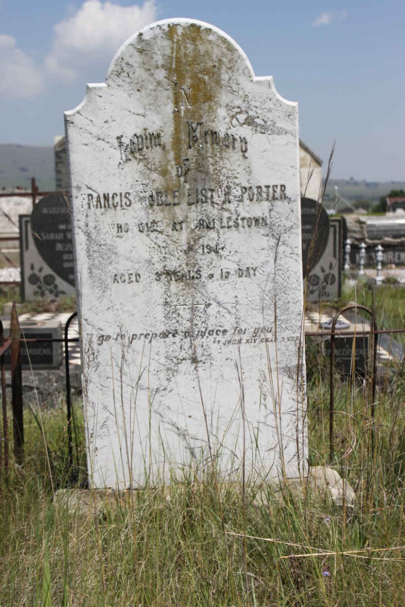 PORTER Francis Mable Elston -1903