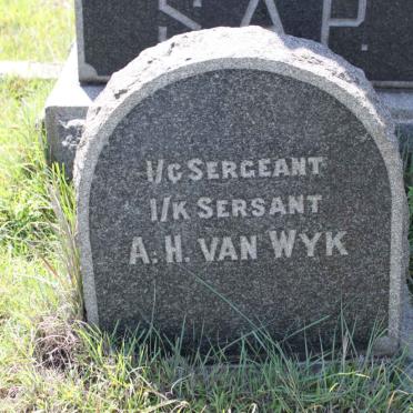 WYK A.H., van -1927