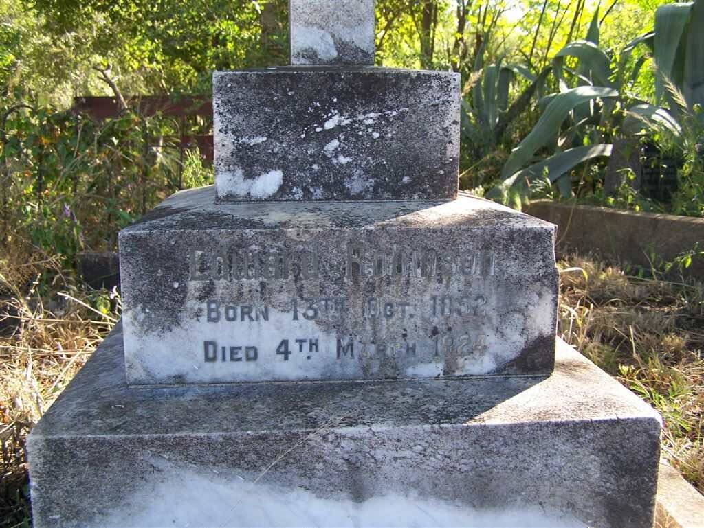 ROBINSON Edward 1852-1924