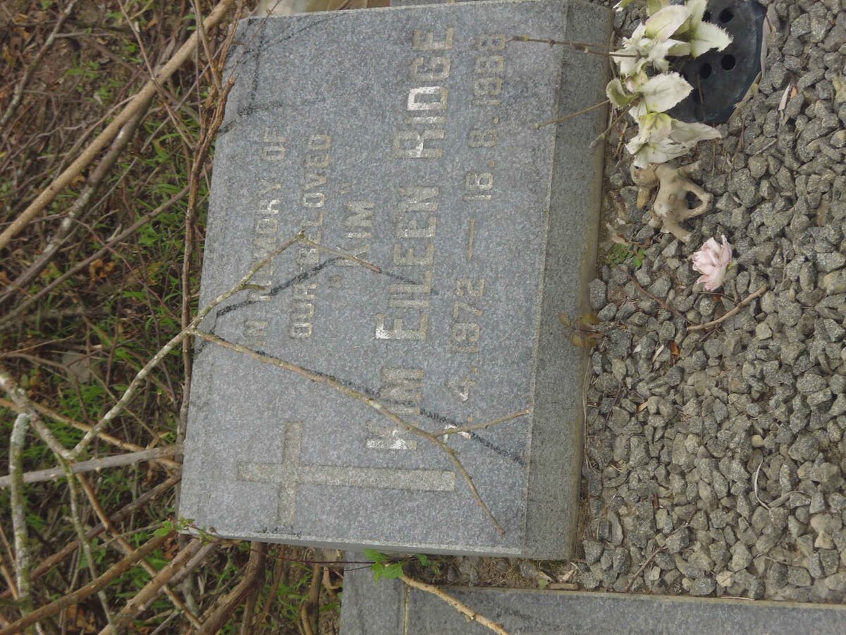 RIDGE Kim Eileen 1972-1988