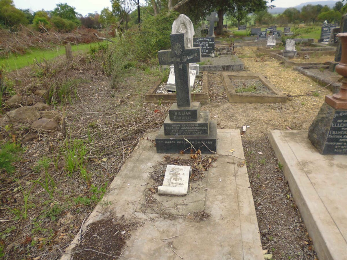 CHRISTIE William -1915