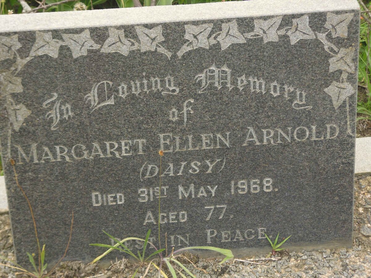 ARNOLD Margaret Ellen -1968