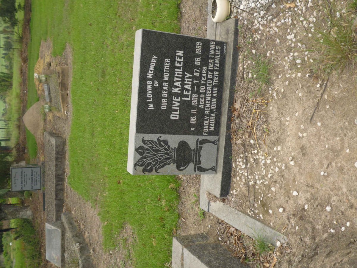 LEAHY Olive Kathleen 1908-1989