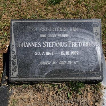 PRETORIUS Johannes Stefanus 1844-1932