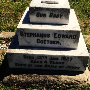 COETSER Stephanus Edward -1927
