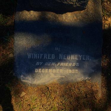 NEUMEYER Winifred -1923