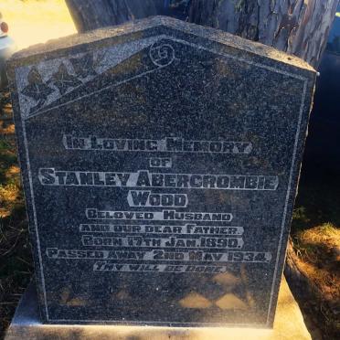 WOOD Stanley Abercrombie 1890-1934