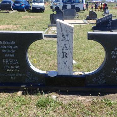 MARX Frik 1924-2002 &amp; Freda 1925-2015