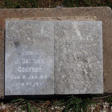 COETSER J. Dalziel -1945