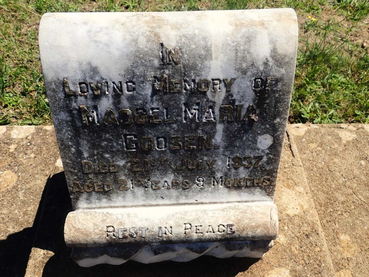 GOOSEN Maggel Maria -1937