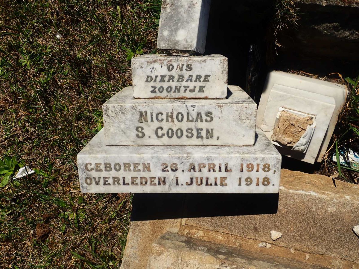 GOOSEN Nicholas S. 1918-1918