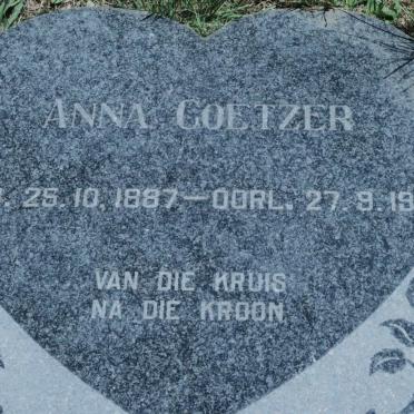 COETZER Anna 1887-1971