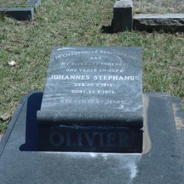 OLIVIER Johannes Stephanus 1914-1972
