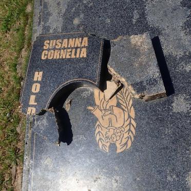 HOLDER Susanna Cornelia -1991