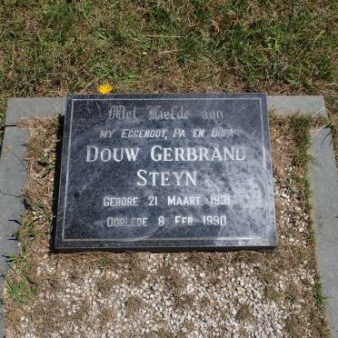 STEYN Douw Gerbrand 1931-1990