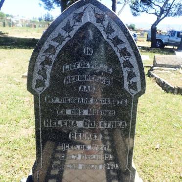 BEUKES Helena Dorathea nee DE WET 1889-1940