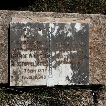 VETTER George Wilhelm Christoffel 1872-1943