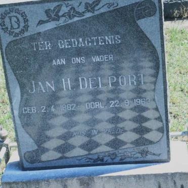 DELPORT Jan H. 1882-1963
