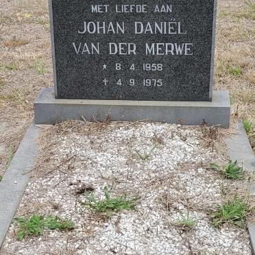 MERWE Johan Daniël, van der 1958-1975