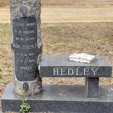 HEDLEY Mark Terence 1964-1986