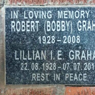 GRAHAM Robert 1928-2008 &amp; Lillian I.E. 1928-2012