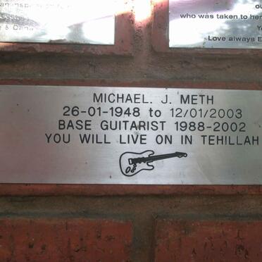 METH Michael J. 1948-2003