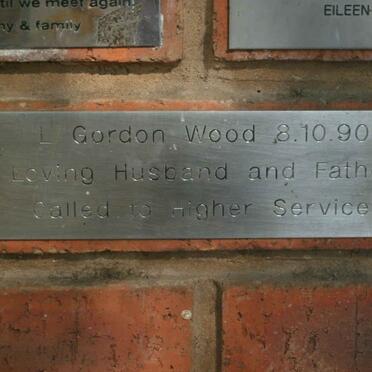 WOOD L. Gordon -1990