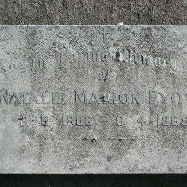 PYOTT Natalie Marion 1906-1965