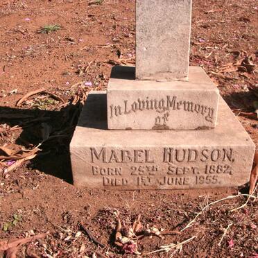 HUDSON Mabel 1882-1955