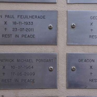 FEUILHERADE :: NAIDU :: PONDART :: WILLIAMS