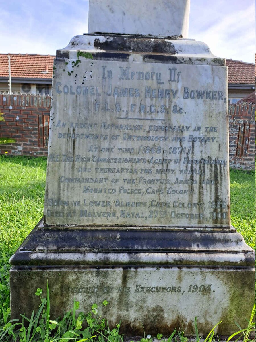 BOWKER James Henry 1826-1900