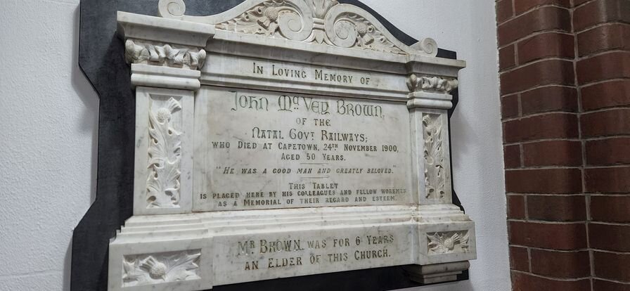 BROWN John McVey -1900